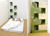 Bookcase Into A Bed::Continue Reading >>