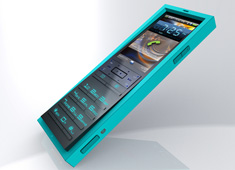 Rubber Mobile Phone