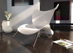 Orchid Inspired Chair