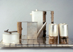 Birch-wood Coffee Set
