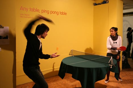 Ping Pong em qualquer mesa
