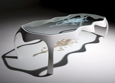 A Coffee Table as Unique as a Snowflake