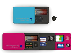 Sustainable Flash Memory Card Holder