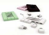 Chocolate Portable HDD