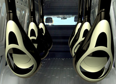 Space Age Seating Roller Coaster Style