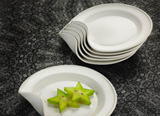 A plate that flips you off...