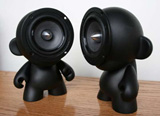 Face melting Vinyl Stereo Speakers