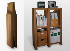 Collapsible Shelves For The Unorganized and Cheap