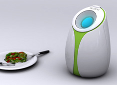An oval pod to eat your leftovers...aka, Rosie O'Donell 