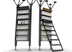 Ladders in Home Libraries Done Right