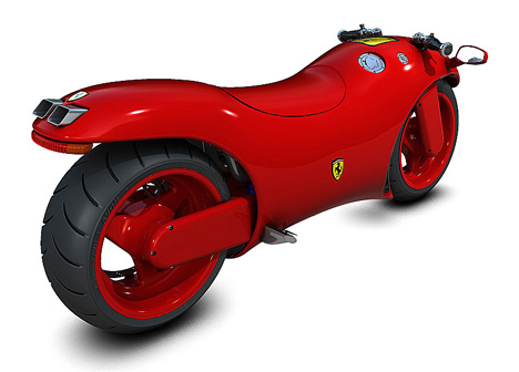 Moto Ferrari do futuro