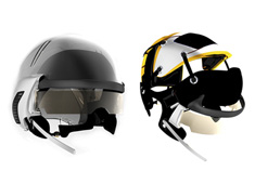 Poncherello's New Safety Helmet 
