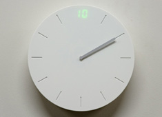 Digital and Analog, Perfectly in Sync for the Clock Which has Captured My Heart