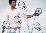 All-in-One Sticky Lamp with Clicker