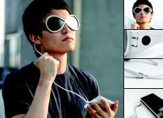 Solar Powered Solar Panel Sun Glasses