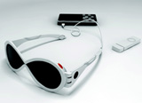Solar Powered Solar Panel Sun Glasses