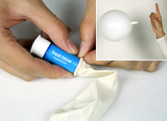 Blow Up Balloons To Clear Up Stank Odors
