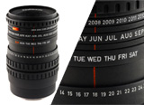World's First Camera Lens Calendar