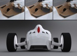 Is this Starfox on Wheels? Polygonal!