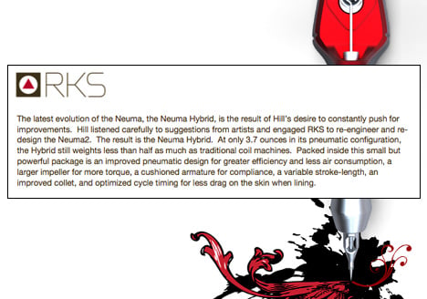Neuma Hybrid Tattoo Machine by RKS Design » Yanko Design