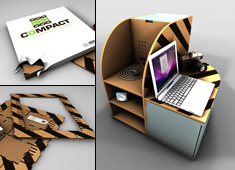 Cardboard Furniture, Surprisng Results