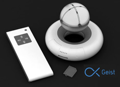 Levitating Ball Is Actually A Projector