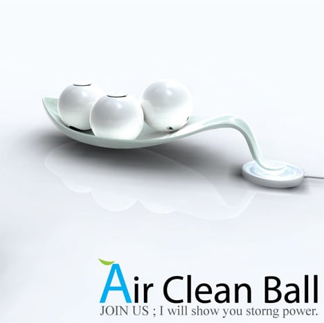 Air Clean Ball by Taejin Choi