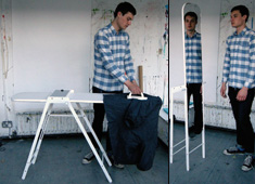 Reflecting Ironing Board