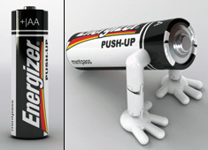 How Many Pushups Does Your Battery Do?