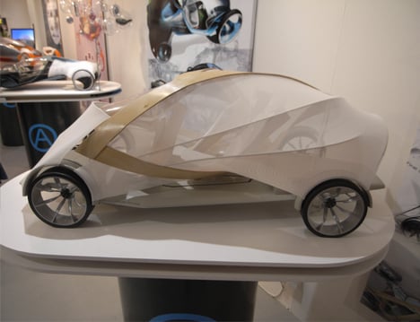 Futuristic Plywood and Resin Vehicle by Jonathon Henshall 06