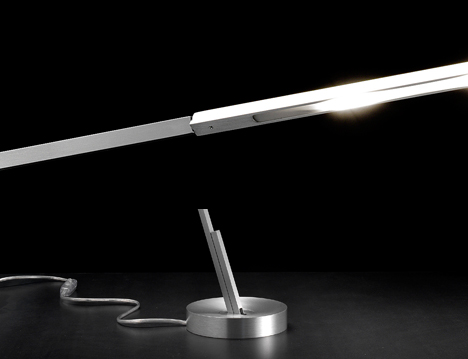 Magnetita Magnetic Desk Lamp by Denis Santachiara at Studio Italia Design 05
