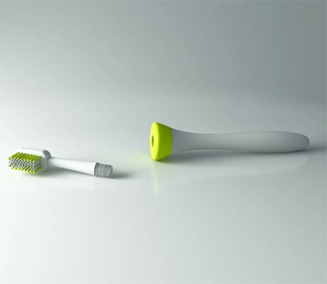 Ultra Violet Sterilized Toothbrush System by Chris Anderson 2