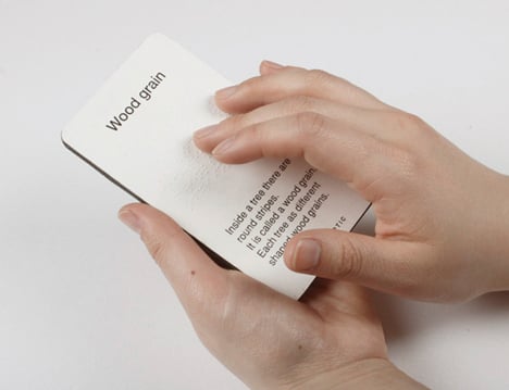 Hello Haptic Flash Cards for the Blind by Rhea Jeong, YoungSoo Hong, Sun Min Lee and Sae Hee Lee of Samsung Design Membership