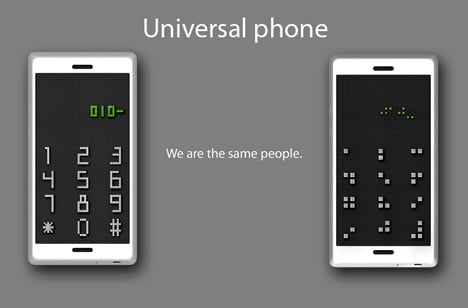 The Universal Phone For The Blind And Sighted by Seunghan Song