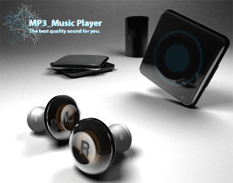 MP3 Player Concept by Rho Jung Chan