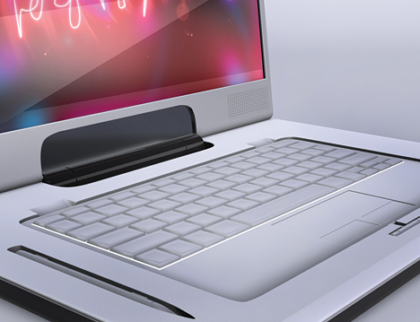 Drawing Tablet Laptop Concept by Victor Bivol