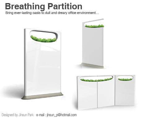 Breathing Partition – Office Partitions by Jinsun Park & Seonkeun Park