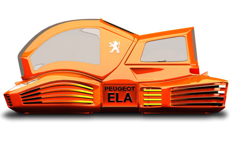 Peugeot ELA Car Concept by Mohammad Ghezel