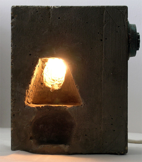 Little Night Lamp For Sderot by Michael Tsinzovsky