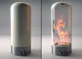 Magical Transparent Fireplace