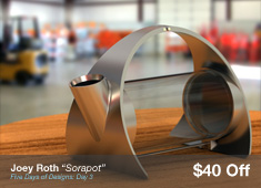 Day 3: Sorapot by Joey Roth - $40 OFF
