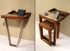 Gadget Friendly Hotel End Tables