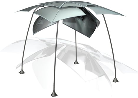 Heat Reflection Canopy by Russell Zoran Corder