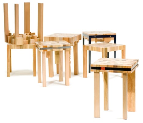 Stump Furniture by Ubico Design Studio