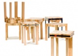 Stump Furniture Made From Reclaimed Wood