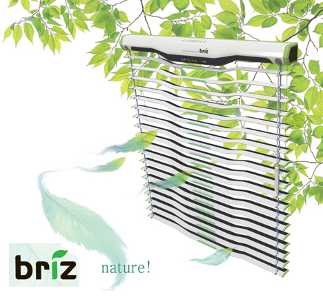 Briz Solar Powered Air-conditioner Blinds by Nari Kim & Pullip Lim
