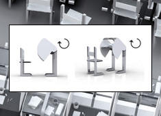 Desks with the Clampdown