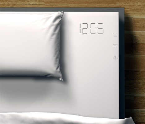 Melted Clock Radio Alarm In Bed Sheet by Florian Scharfer