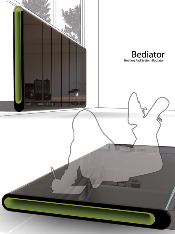 Bediator – Bed plus Radiator by Yi.Kunwoo