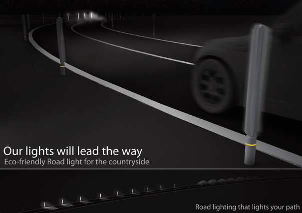 Our Lights Eco-friendly Road Light for the Countryside by Sungi Kim & Hozin Song